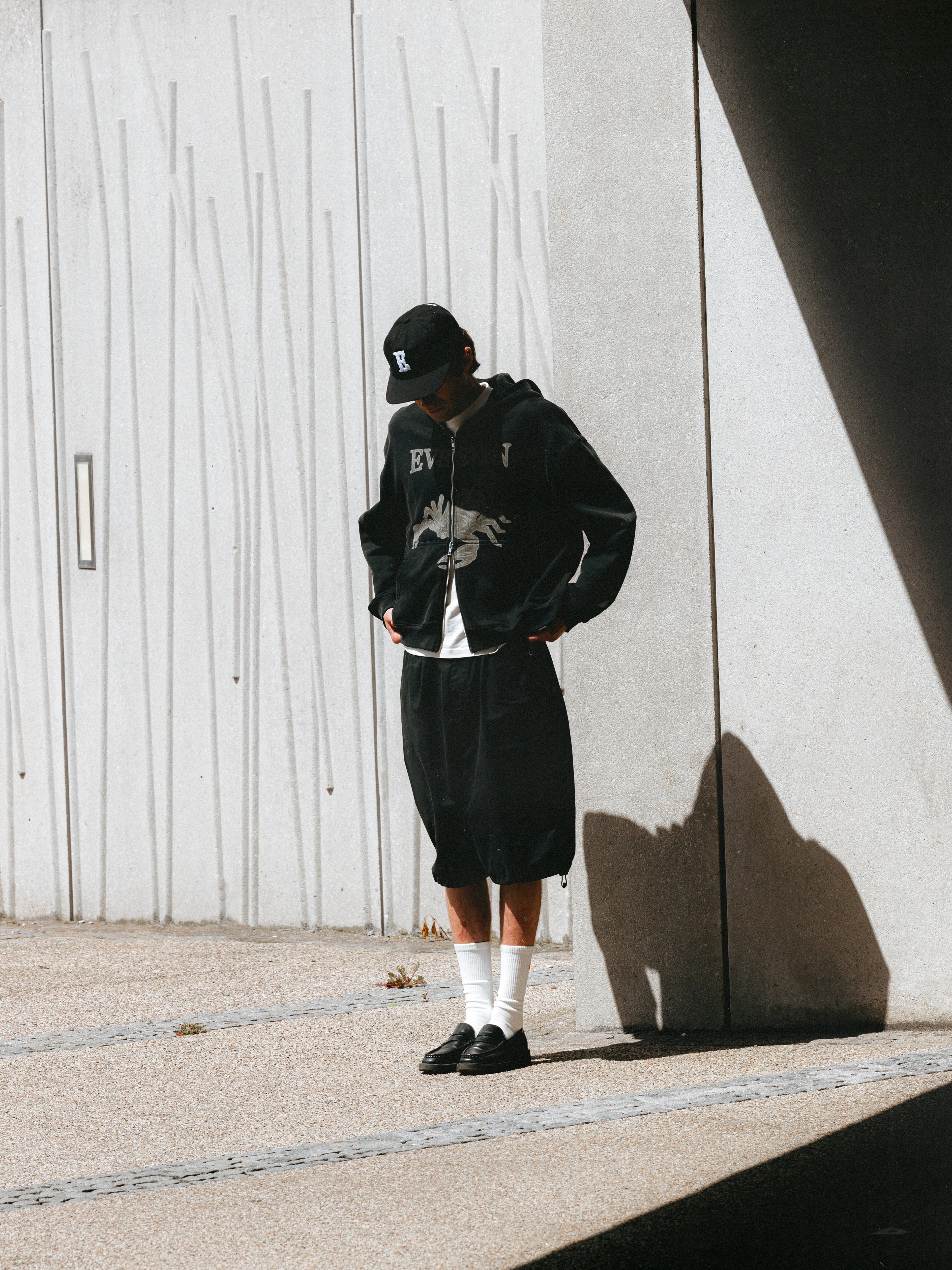 MONOGRAM CAP - BLACK